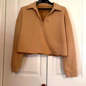 Vouri Sweatshirt Oversized Cropped